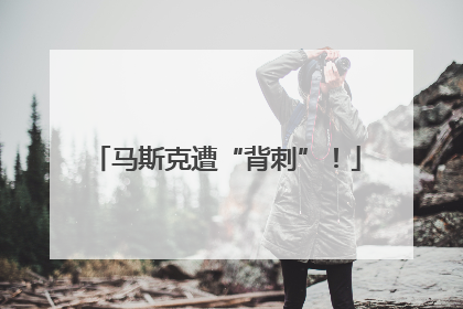 马斯克遭“背刺”！
